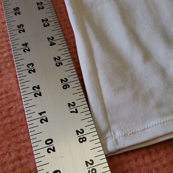 FLEXEES By MAIDENFORM White Eyelet Lace Underwire Shape-Wear Full Slip Dress - Picture 5 of 8